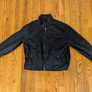 Vintage Polo Ralph Lauren Zip-Up Jacket – Navy, Men’s XL
